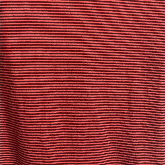 BUNDLE 2 ITEMS FOR $10 Levi’s Black and red stripped shirt size medium - Picture 3 of 9